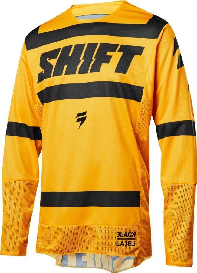 Джерси Shift Black Strike Jersey Yellow
