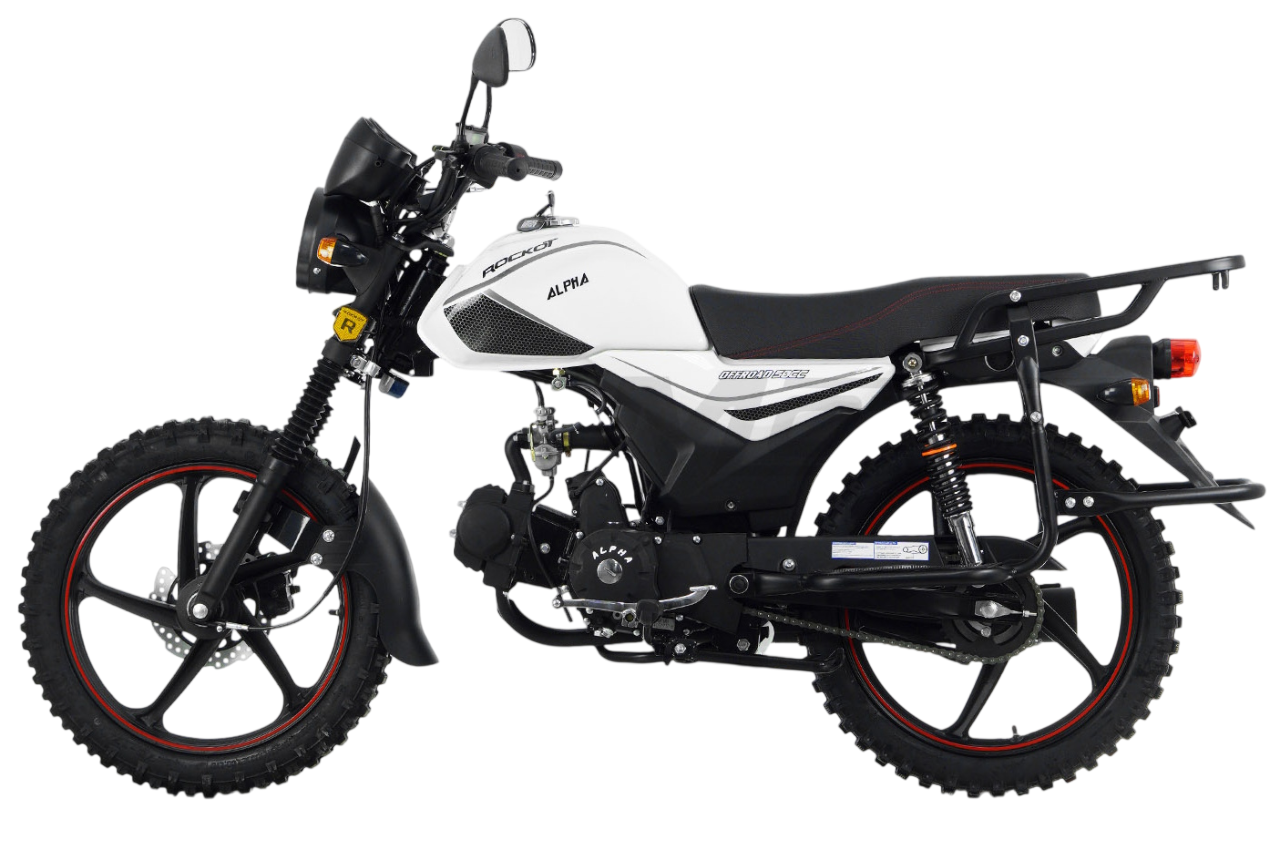 Мопед ROCKOT ALPHA OFFROAD (белый глянцевый)