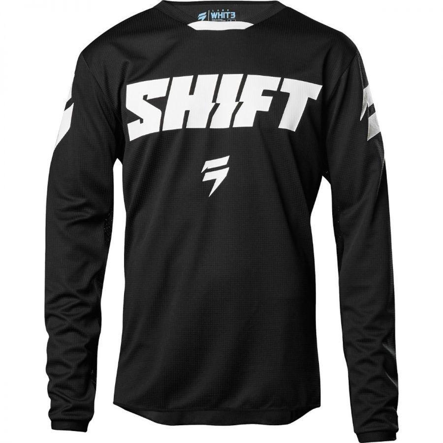 Джерси подростковая Shift White Ninety Seven Youth Jersey Black