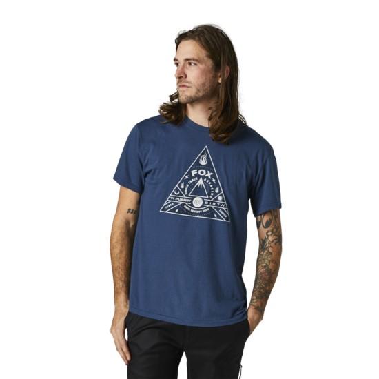 Футболка Fox Single Track SS Tee Dark Indigo