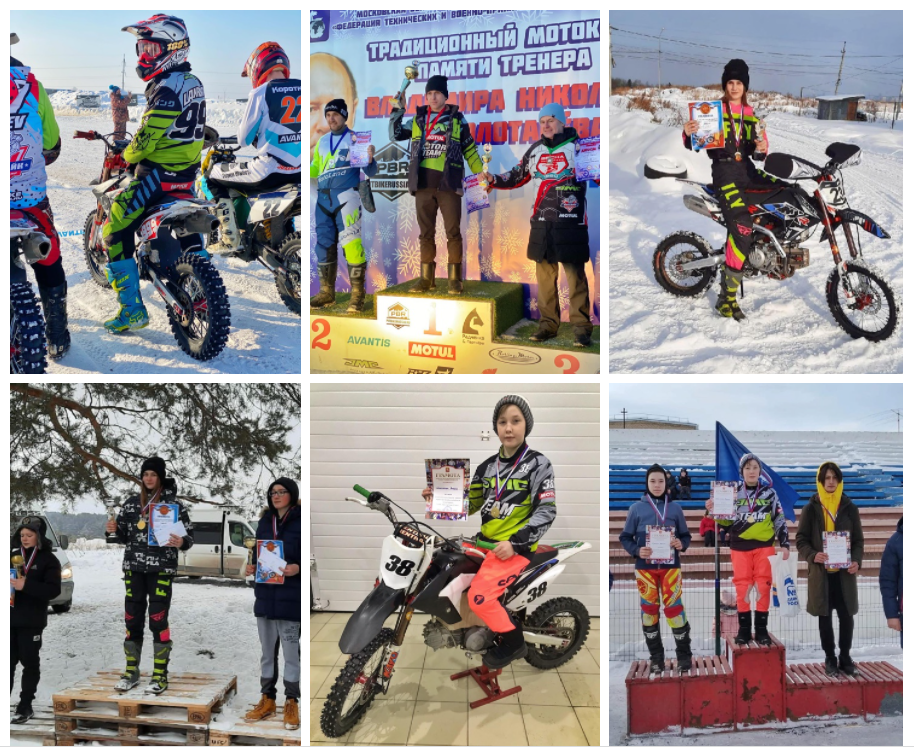 У питбайков JMC три первых места