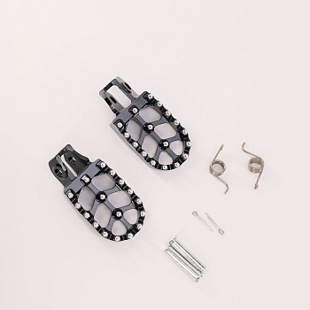 Подножки водителя CNC IGP KTM, Husqvarna, GASGAS Black